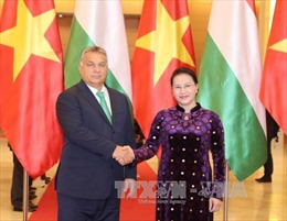 Chủ tịch Quốc hội Nguyễn Thị Kim Ngân tiếp Thủ tướng Hungary 